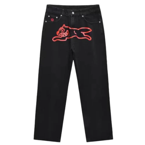 Vintage Denim BBC Flying Dog Black Red