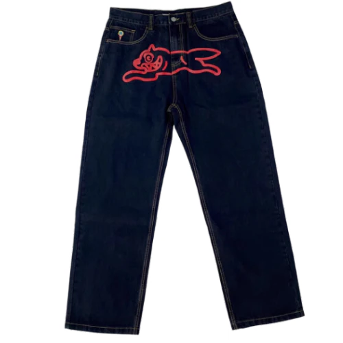 Vintage Denim BBC Flying Dog Black Red
