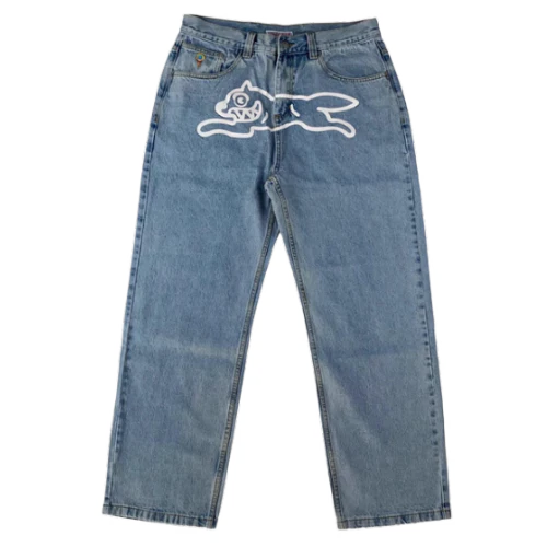Vintage Denim BBC Flying Dog Light Blue