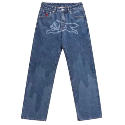 Vintage Denim BBC  Ice Cream Flying Dog Blue