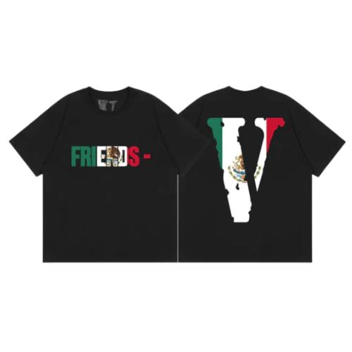 Vlone T Shirt Black Mexico