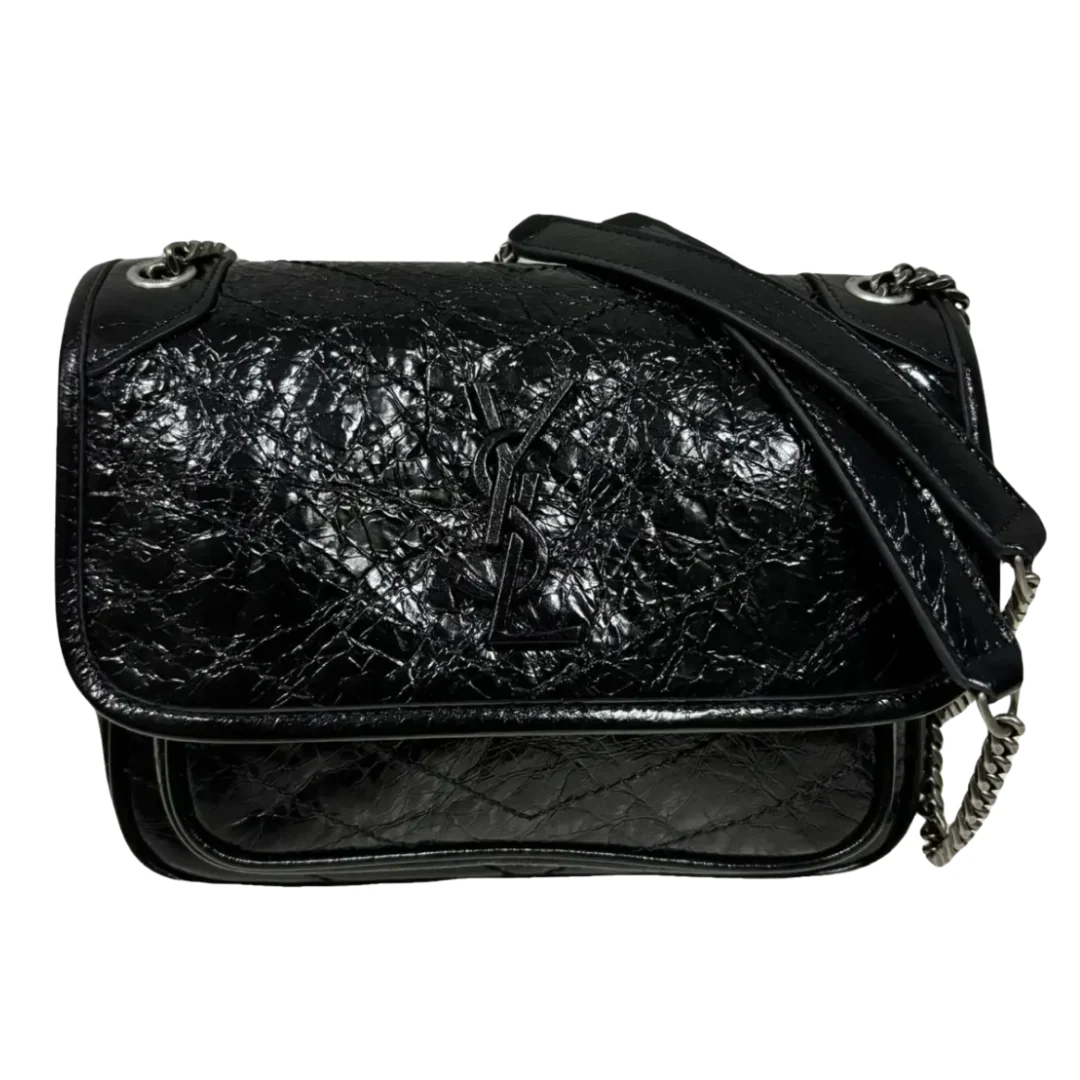 Yves Saint Laurent Niki Baby Shoulder Black
